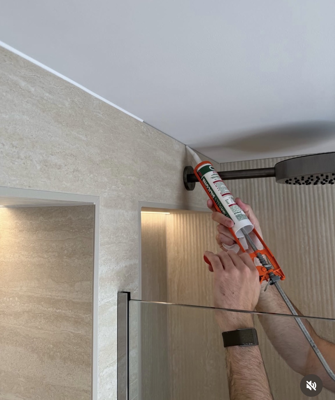 Professional mastic sealing work completed in Guildford Surrey homes